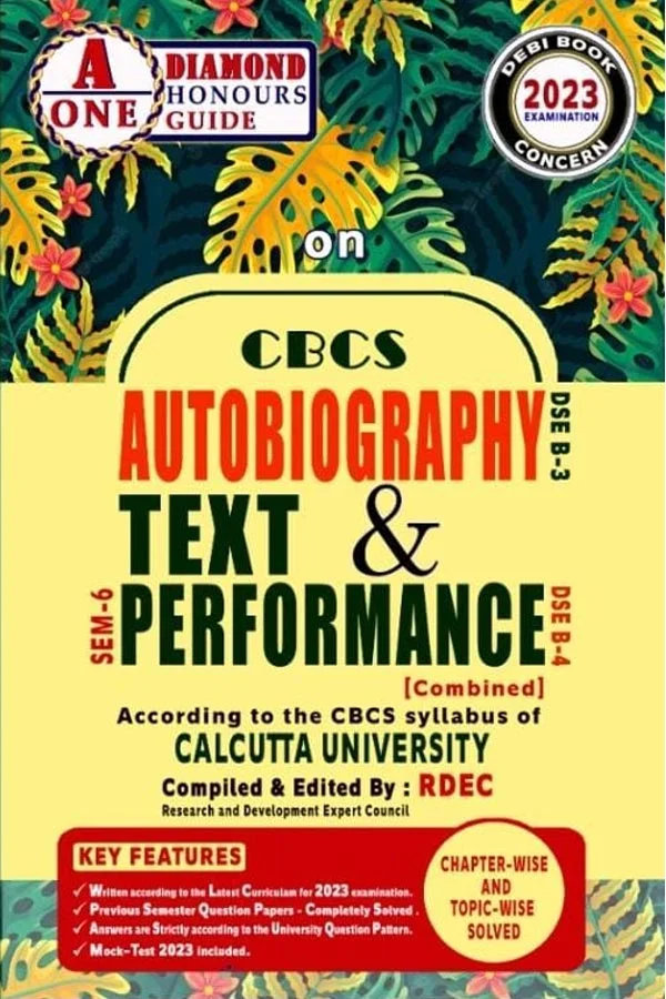 Autobiography Text & Performance Semester-6