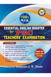 Essential English Booster for PSC Teacher's Examination(7500+M.C.Q.)