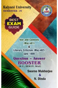 Best Exam guide text and contexts(Maj-401)& literary criticism(Maj-402)