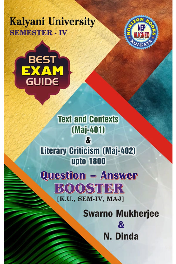 Best Exam guide text and contexts(Maj-401)& literary criticism(Maj-402)