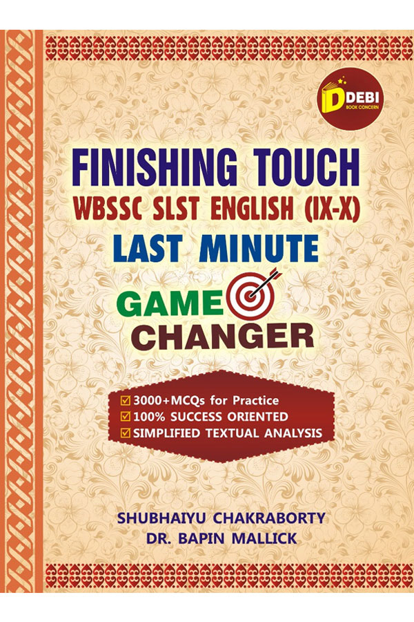 Finishing Touch WBSSC SLST English (IX-X) Last Minute Game Changer