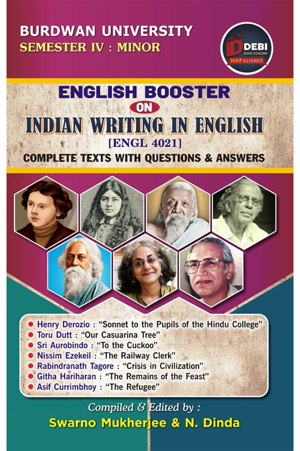 ENGLISH BOOSTER ON INDIAN WRITING IN ENGLISH